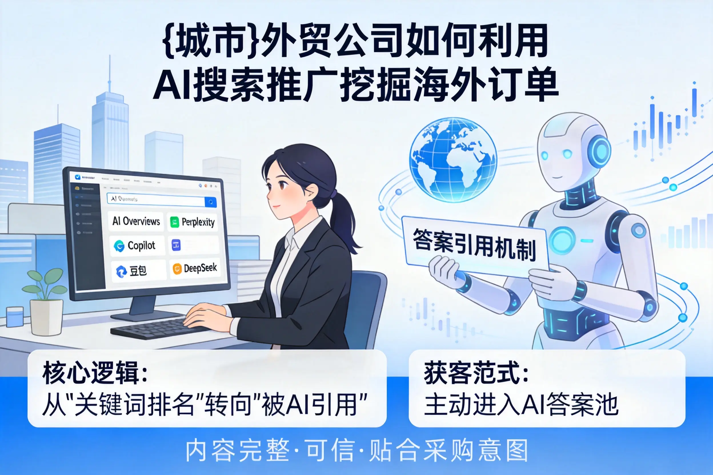 昭通外贸公司如何利用AI搜索推广挖掘海外订单