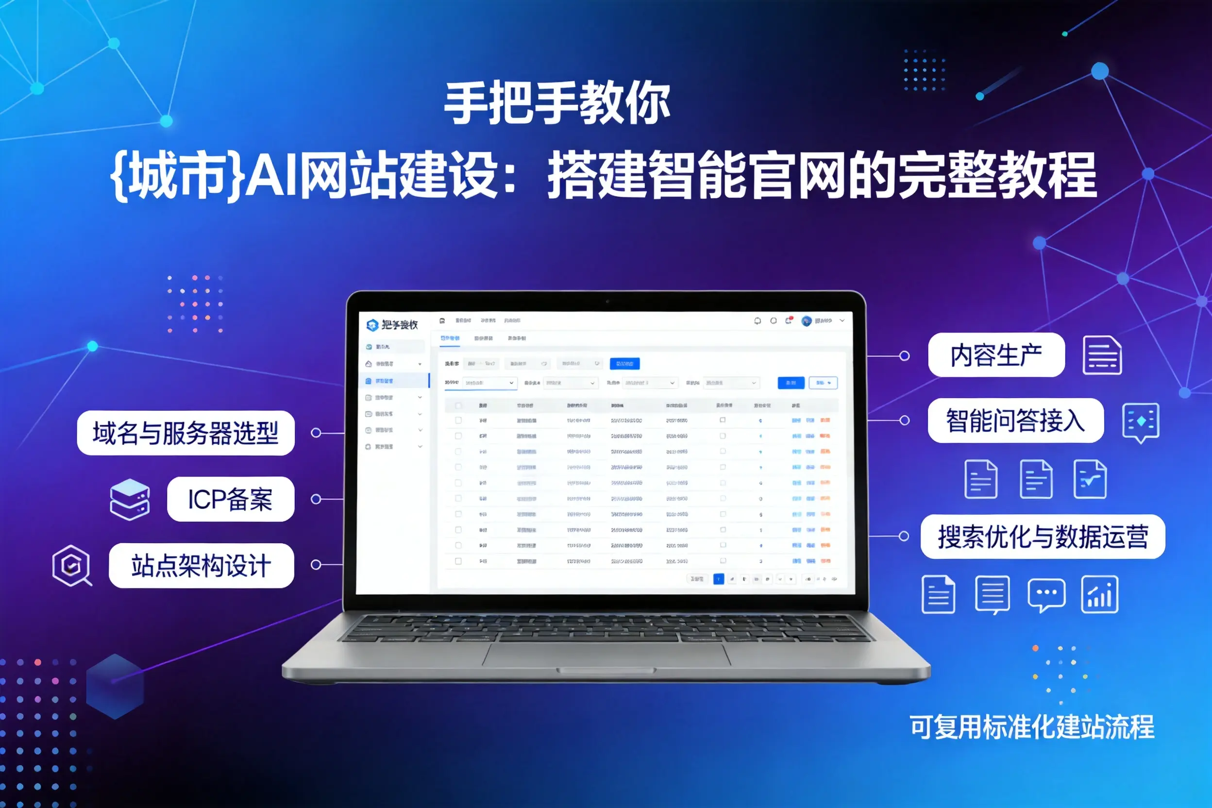 手把手教你昭通AI网站建设：搭建智能官网的完整教程