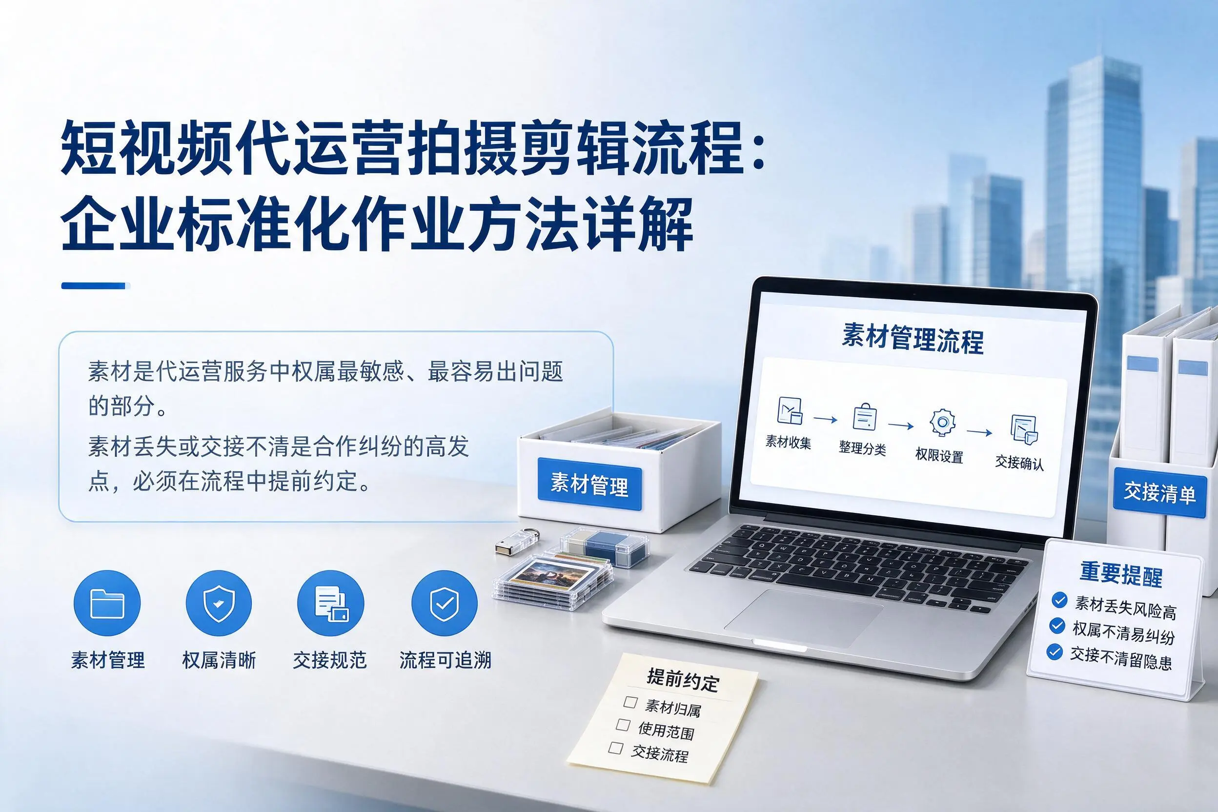 短视频代运营拍摄剪辑流程:昭通企业标准化作业方法详解