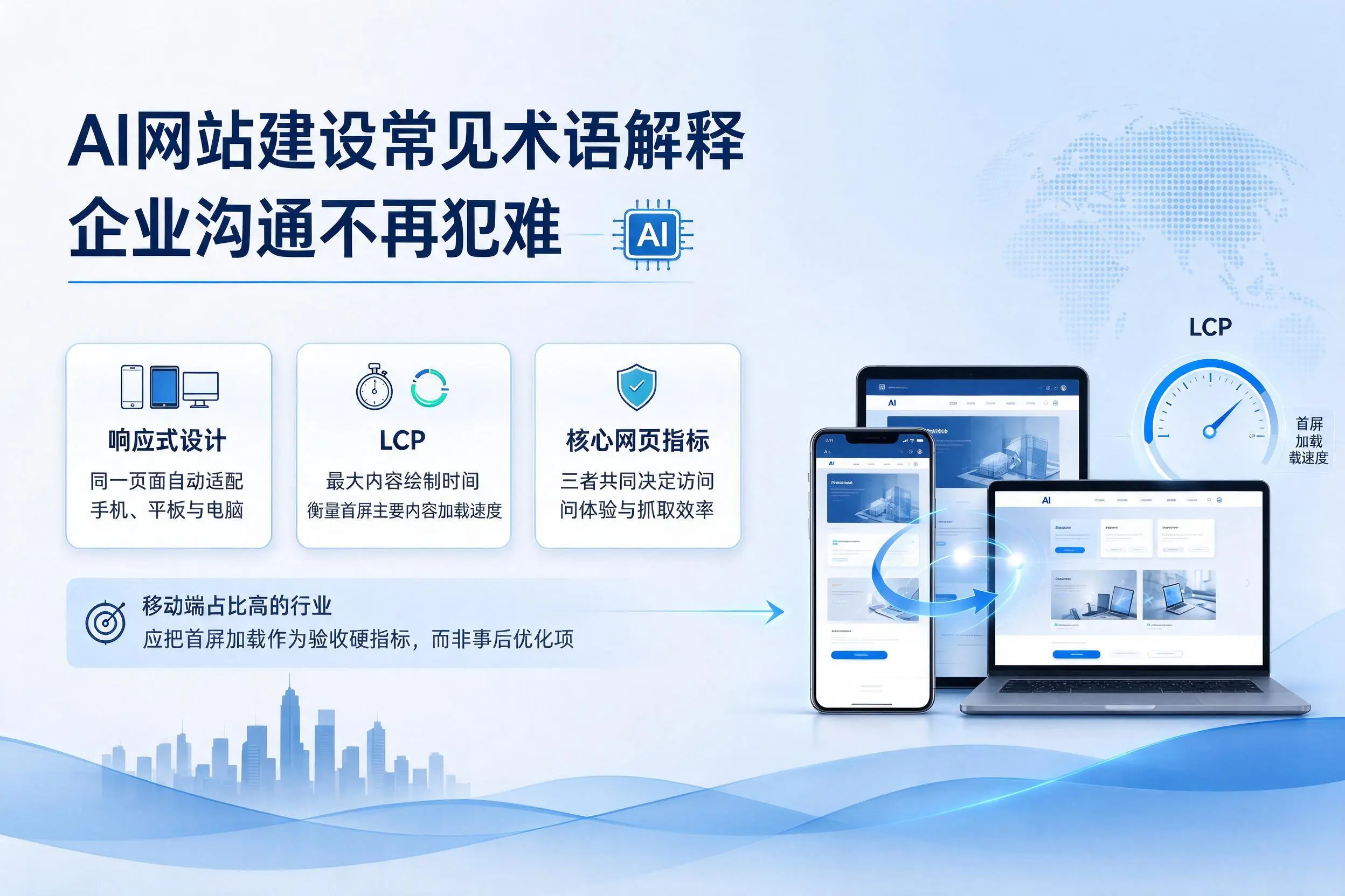 AI网站建设常见术语解释,昭通企业沟通不再犯难