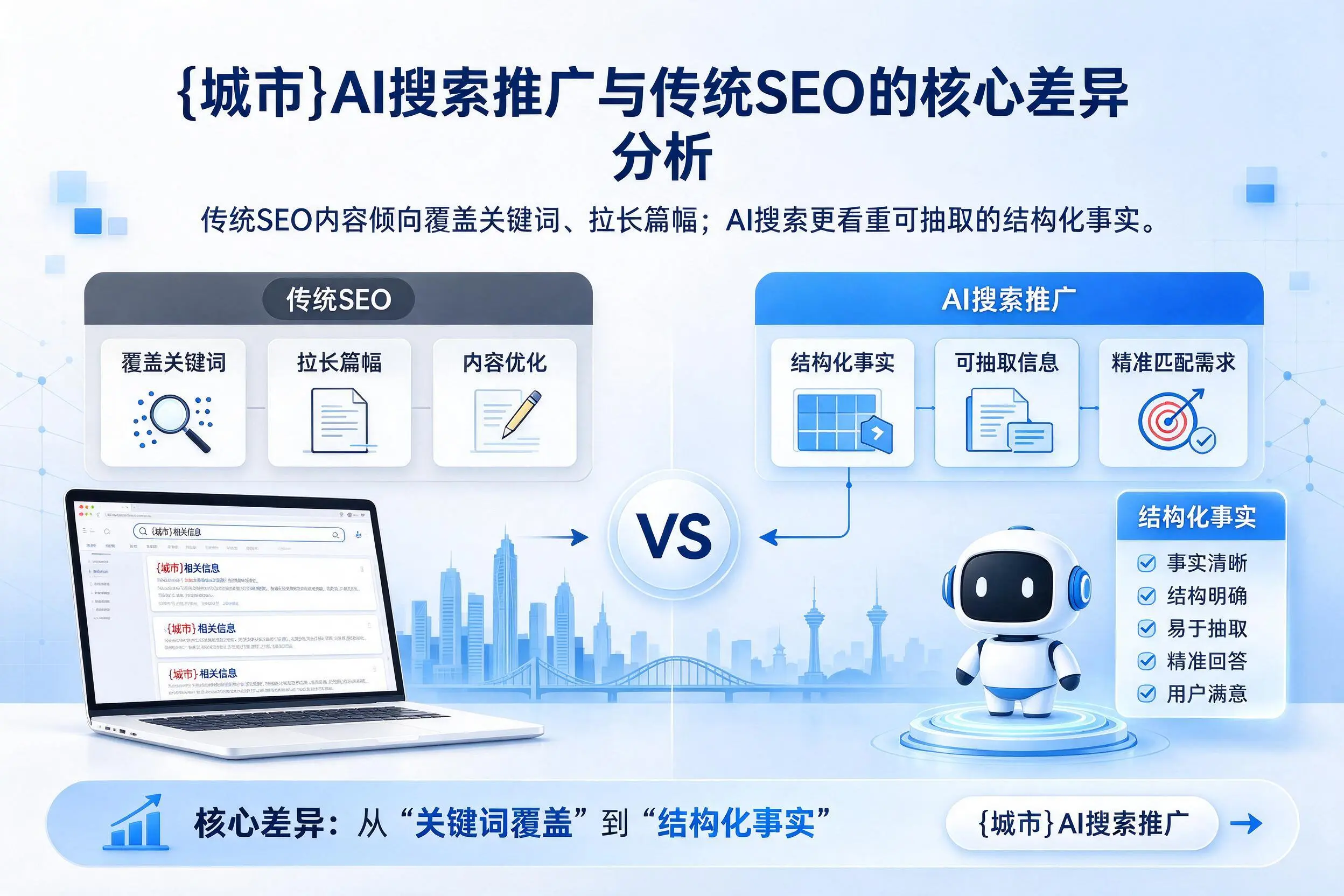 昭通AI搜索推广与传统SEO的核心差异分析